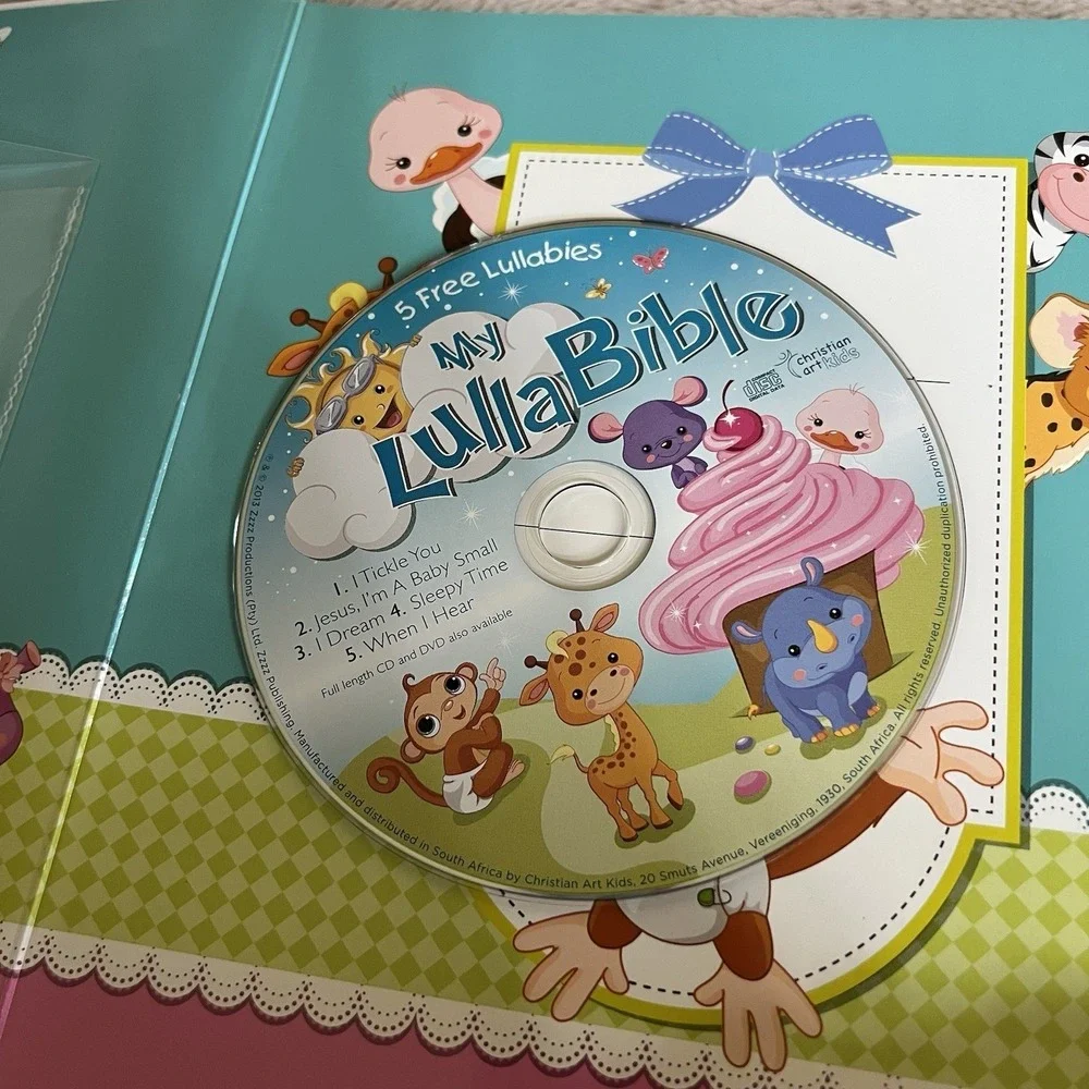 My LullaBible Bible Alette-Johanni Winckler Padded Board Bonus CD 2013 First Ed